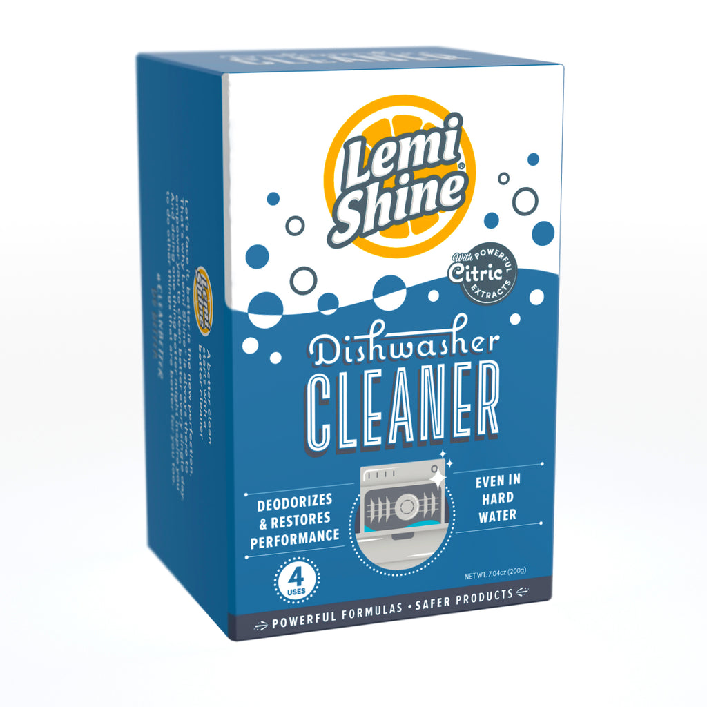 Dishwasher Cleaner With Natural Citric Extracts, 4ct