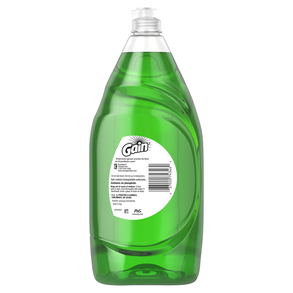 Ultra Liquid Dish Soap, Original Scent, 38 Fl Oz