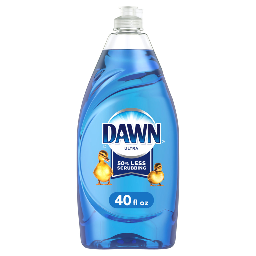 Ultra Liquid Dish Soap, Original Scent, 40 Fl Oz