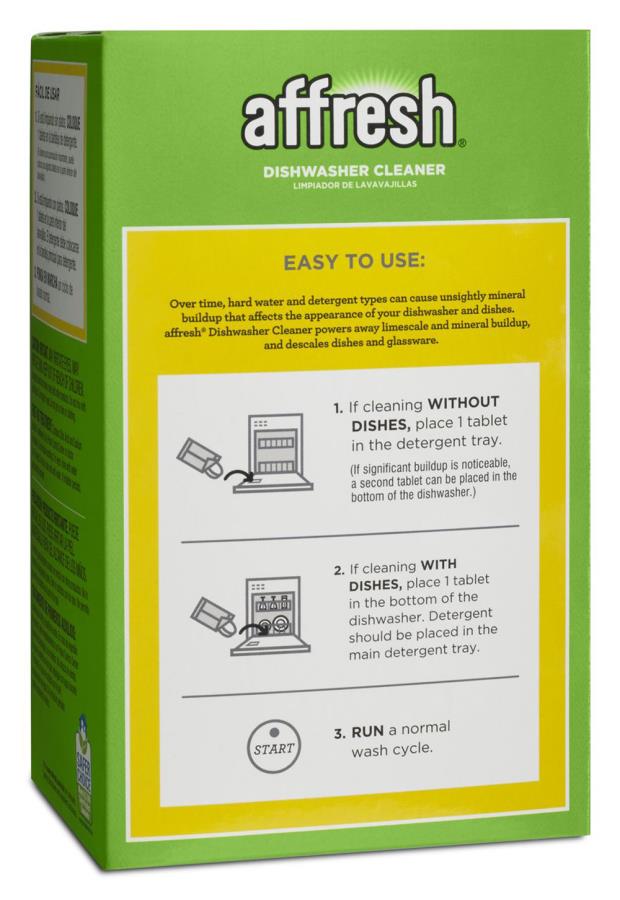 Dishwasher Cleaner Tablets, 6 count